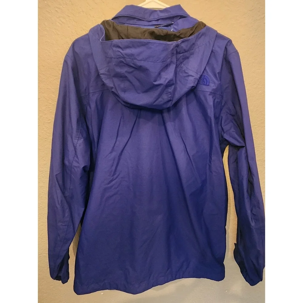 The North Face Men's Jacket, Blue, Size Medium M, Zip On Hood,‎ Zipper Closure